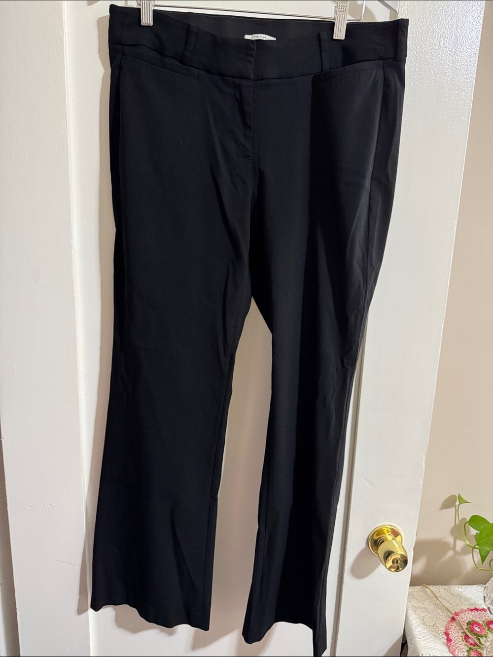 Lane Bryant The Allie Black Boot Cut Dress Pants Size 14 S EUC